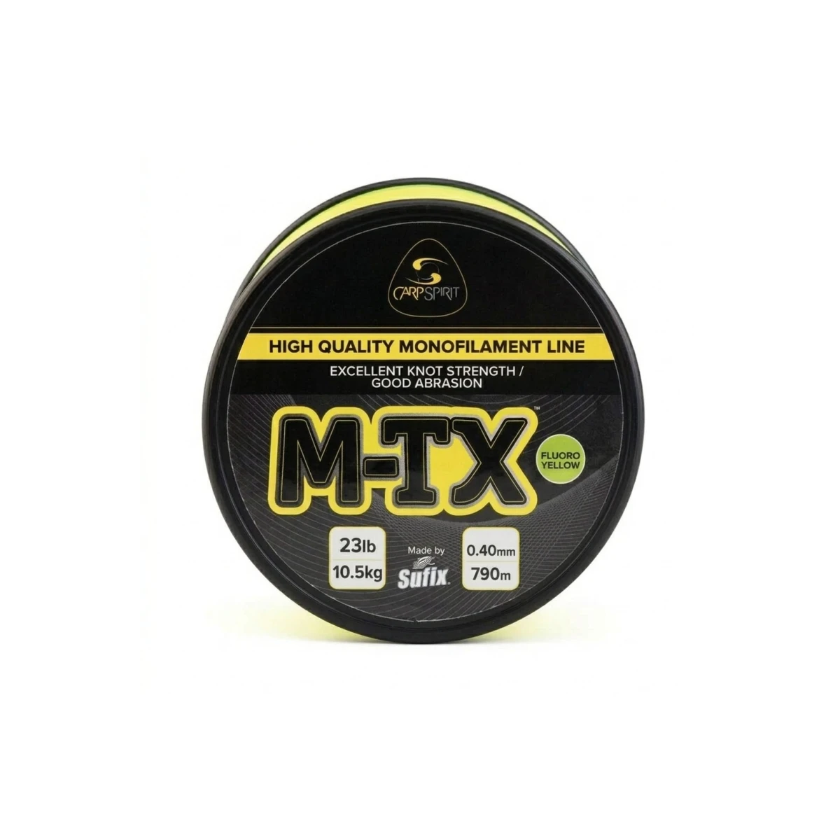Carp Spirit M-TX Fluo Yellowvelikost 0,40m (23lb/10.5kg) - 790m - MPN: ACS470111 - EAN: 3422993072784