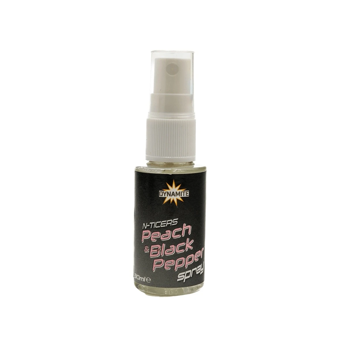 Dynamite Baits N-Ticers Peach & Black Pepper Sprayobal 30ml - MPN: ADY041870