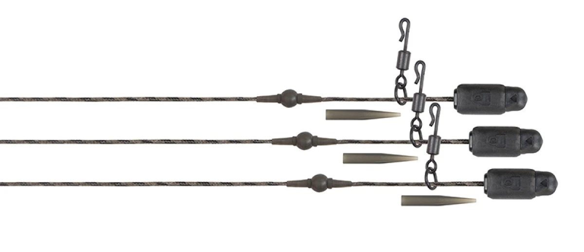 Fox Naturals Heli-Clip Rigs 50lb Copper Core - MPN: CRT004 - EAN: 5056808519768