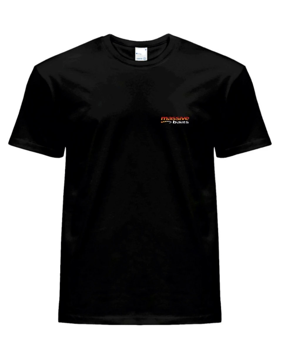 MassiveBaits Black T-Shirt Mdydis M - EAN: 200000099626