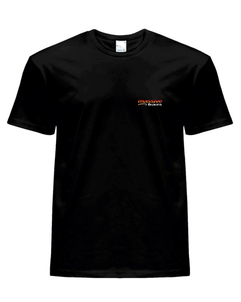 MassiveBaits Black T-Shirt - Promocja+rozmiar S - EAN: 200000099619