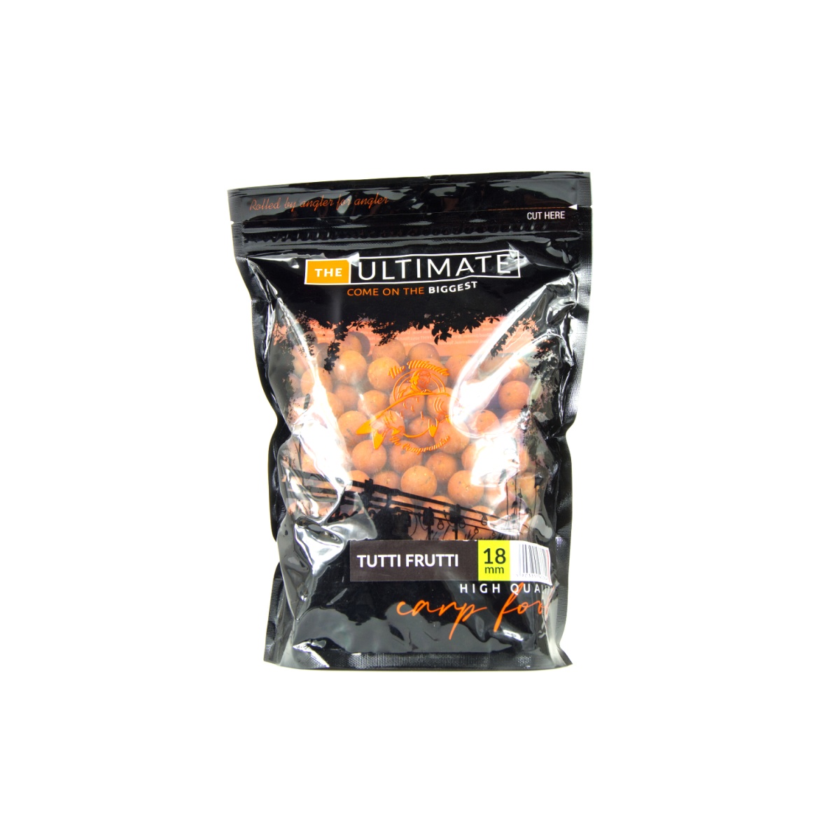 UltimateProducts Juicy Series Tutti Frutti Boilies - KRÁTKÁ DOBA TRVANLIVOSTIvelikost 18 mm / 1 kg - EAN: 200000099916