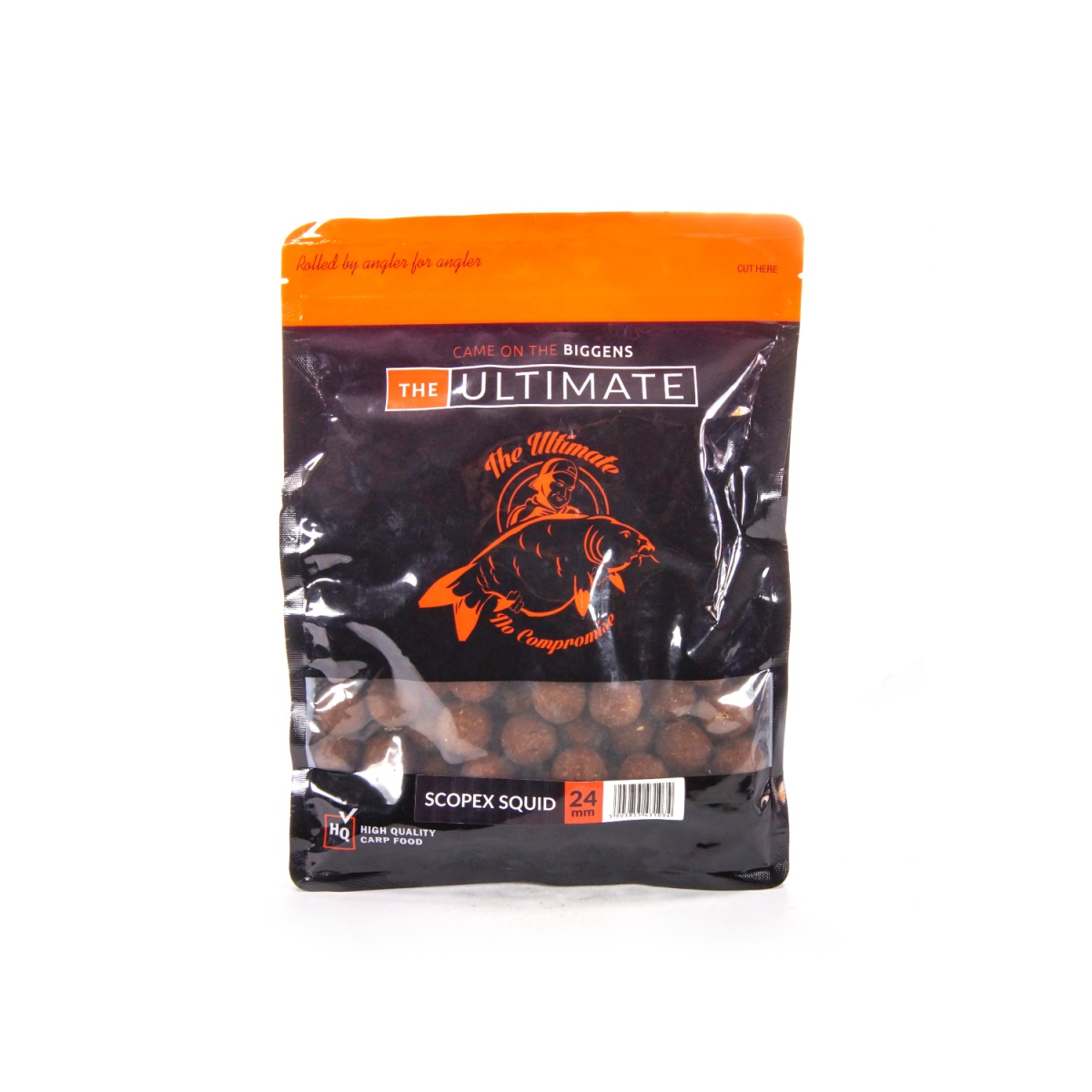 UltimateProducts Top Range Boilies - Scopex Squid - KRÁTKÁ DOBA TRVANLIVOSTIvelikost 24 mm / 1 kg - EAN: 200000099930