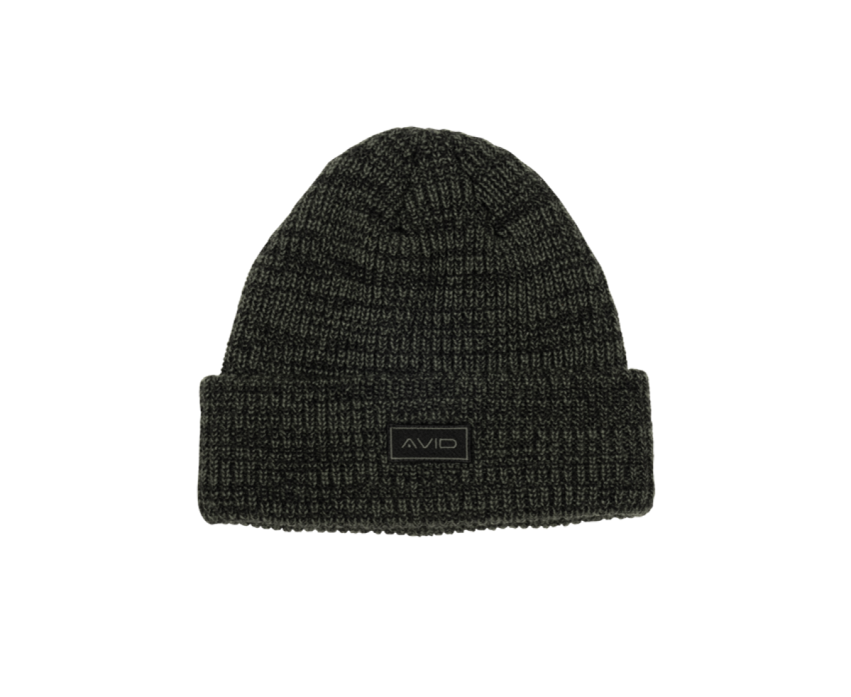Avid Carp Marl Knit Beanie - Green - MPN: A0620451
