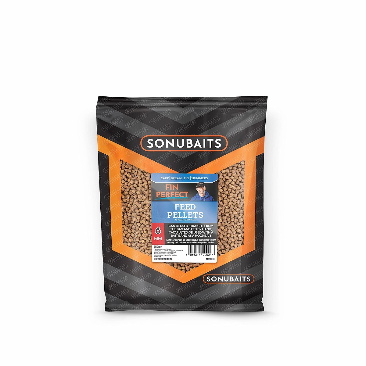 Sonubaits Fin Perfect Feed Pellets - DATA DI SCADENZA BREVEconfezione 6mm / 650g - EAN: 200000100032