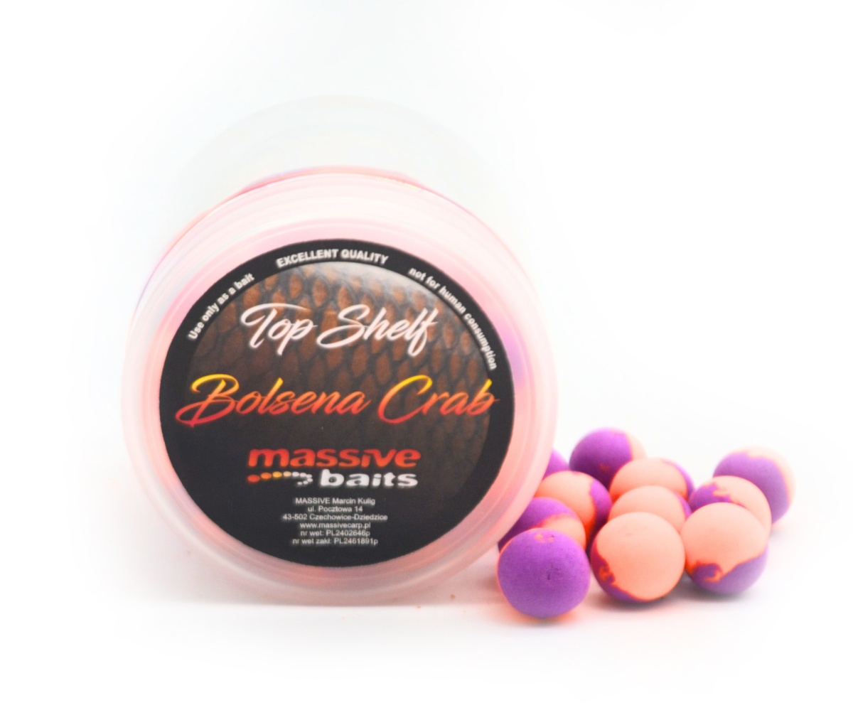 Massive Baits Top Shelf Pop-Up - Bolsena Crabméret 14 mm - MPN: PU059 - EAN: 5907196816581