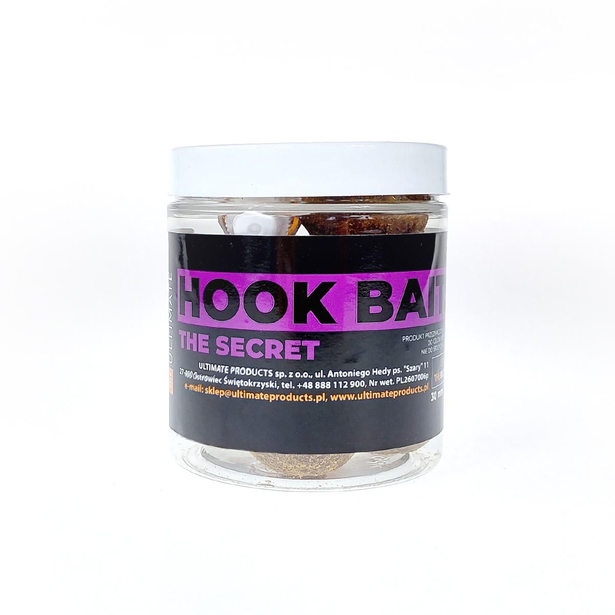 UltimateProducts Top Range Hookbaits - The Secretméret 30 mm - EAN: 5903855435353