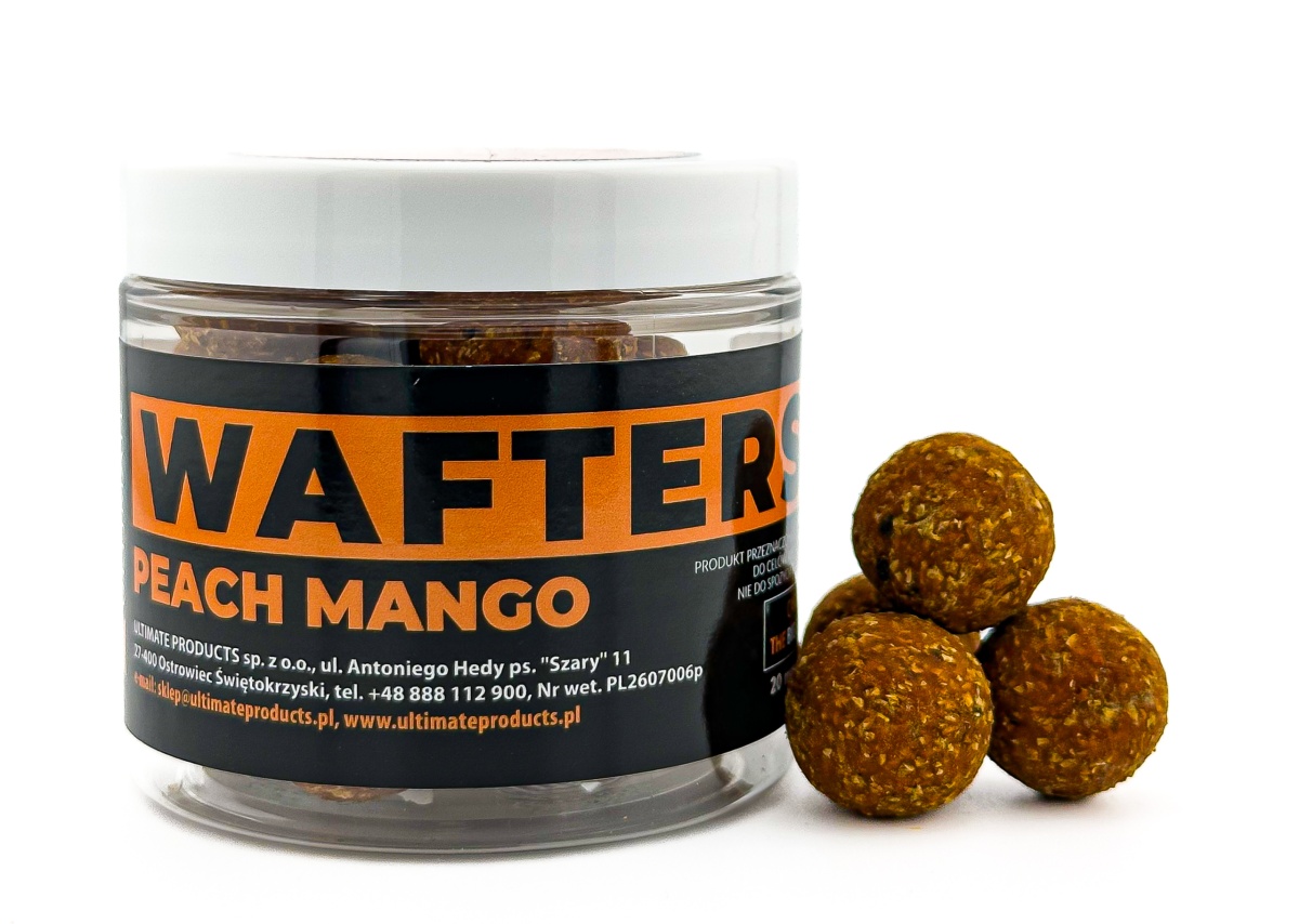 UltimateProducts Top Range Wafters - Peach Mangomărimea 18 mm - EAN: 5903855435544