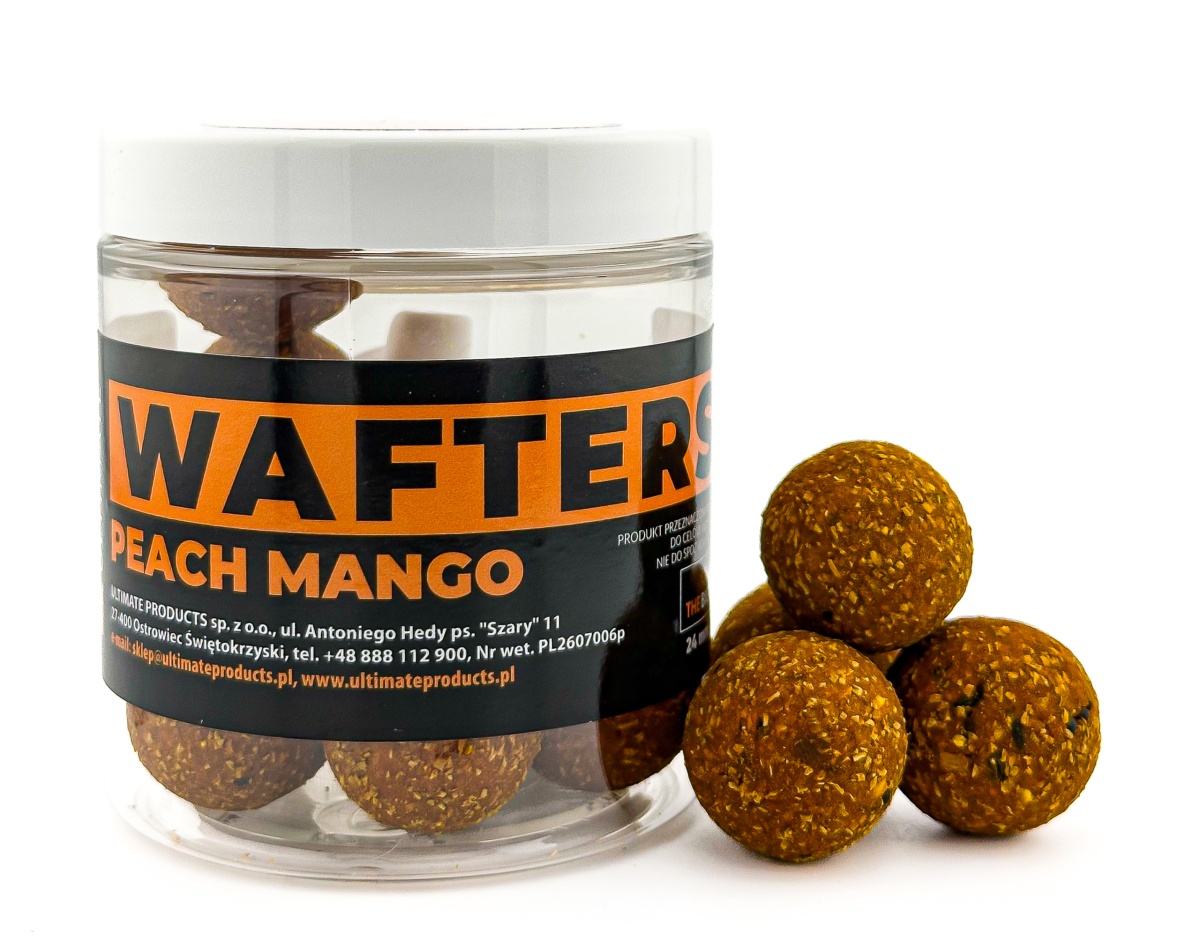UltimateProducts Top Range Wafters - Peach Mangomărimea 24 mm - EAN: 5903855435568
