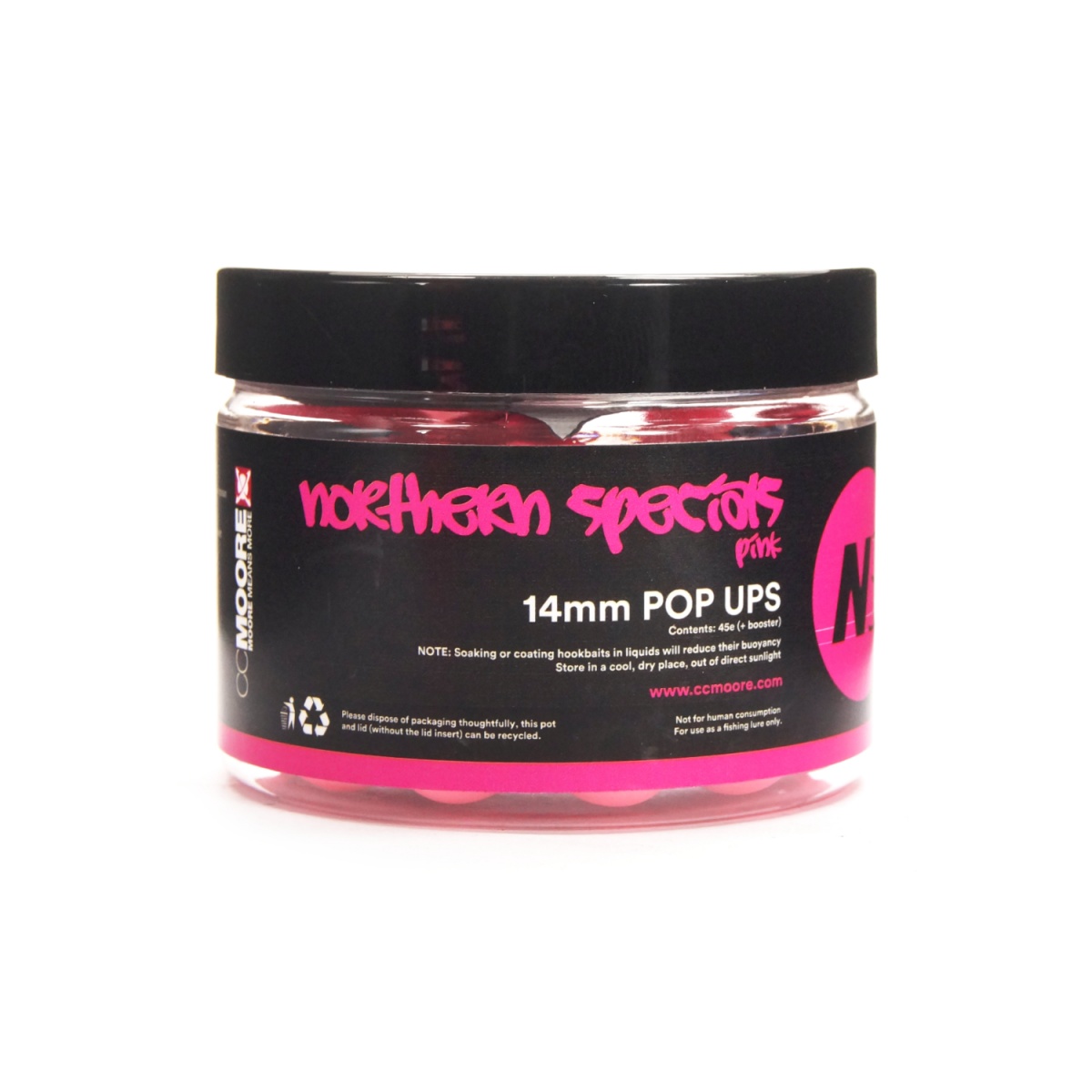 NEW CcMoore Northern Special NS1 Pink Pop Ups 14 mm rozmiar
