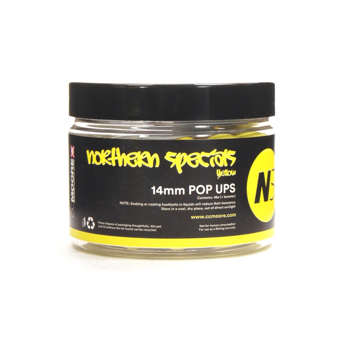 CcMoore Northern Special NS1 Yellow Pop Ups 14 mm rozmiar