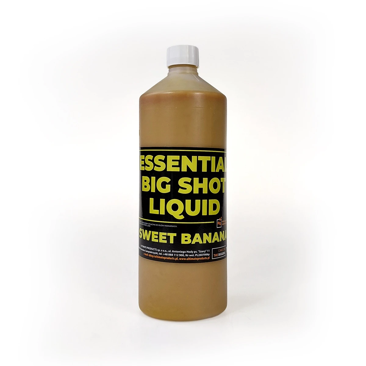 UltimateProducts Essential BIG SHOT Liquid - Sweet Bananaambalaj 1L - EAN: 5903855435759