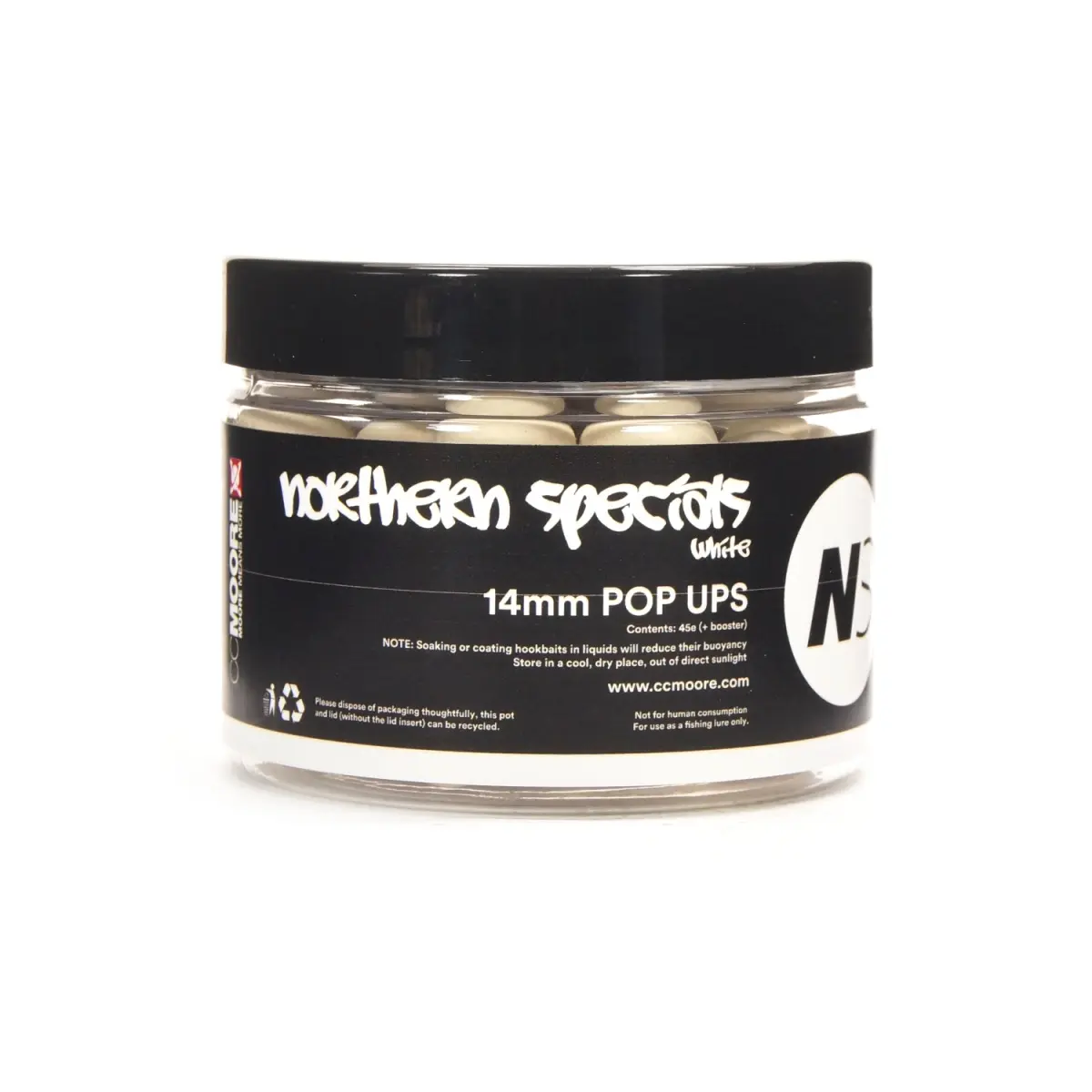 CcMoore Northern Special Pop Ups - NS1 Whitemărimea 14 mm - MPN: 90743 - EAN: 634158436765