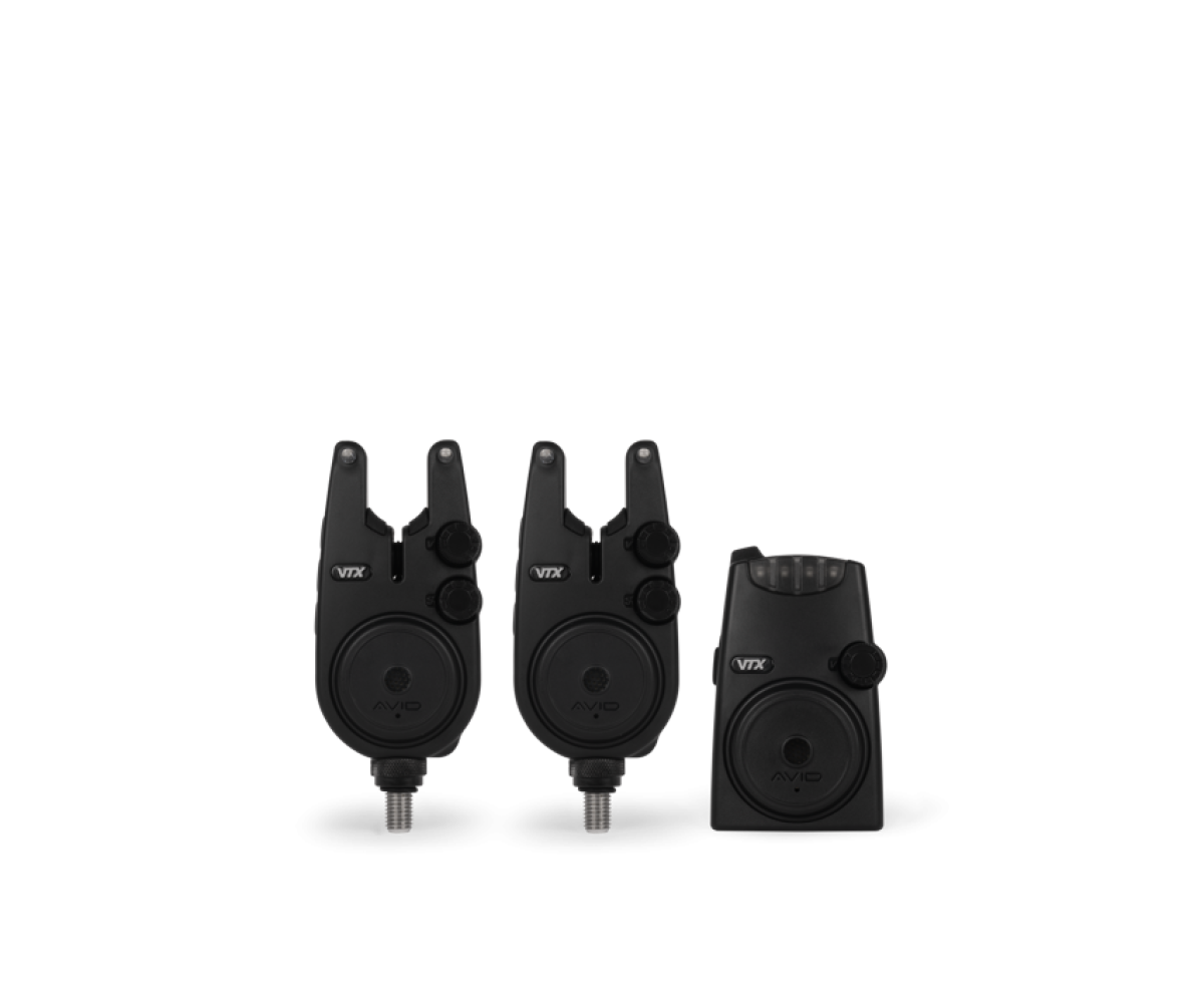 Avid Carp VTX Bite Alarm Set modelis 2+1 - MPN: A0500003 - EAN: 5056837212845