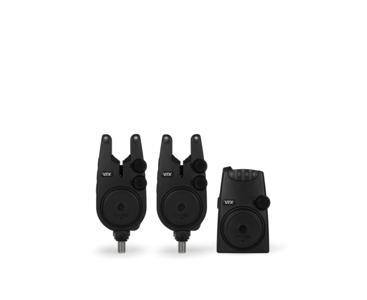 Avid Carp VTX Bite Alarm Set modello 2+1 - MPN: A0500003 - EAN: 5056837212845