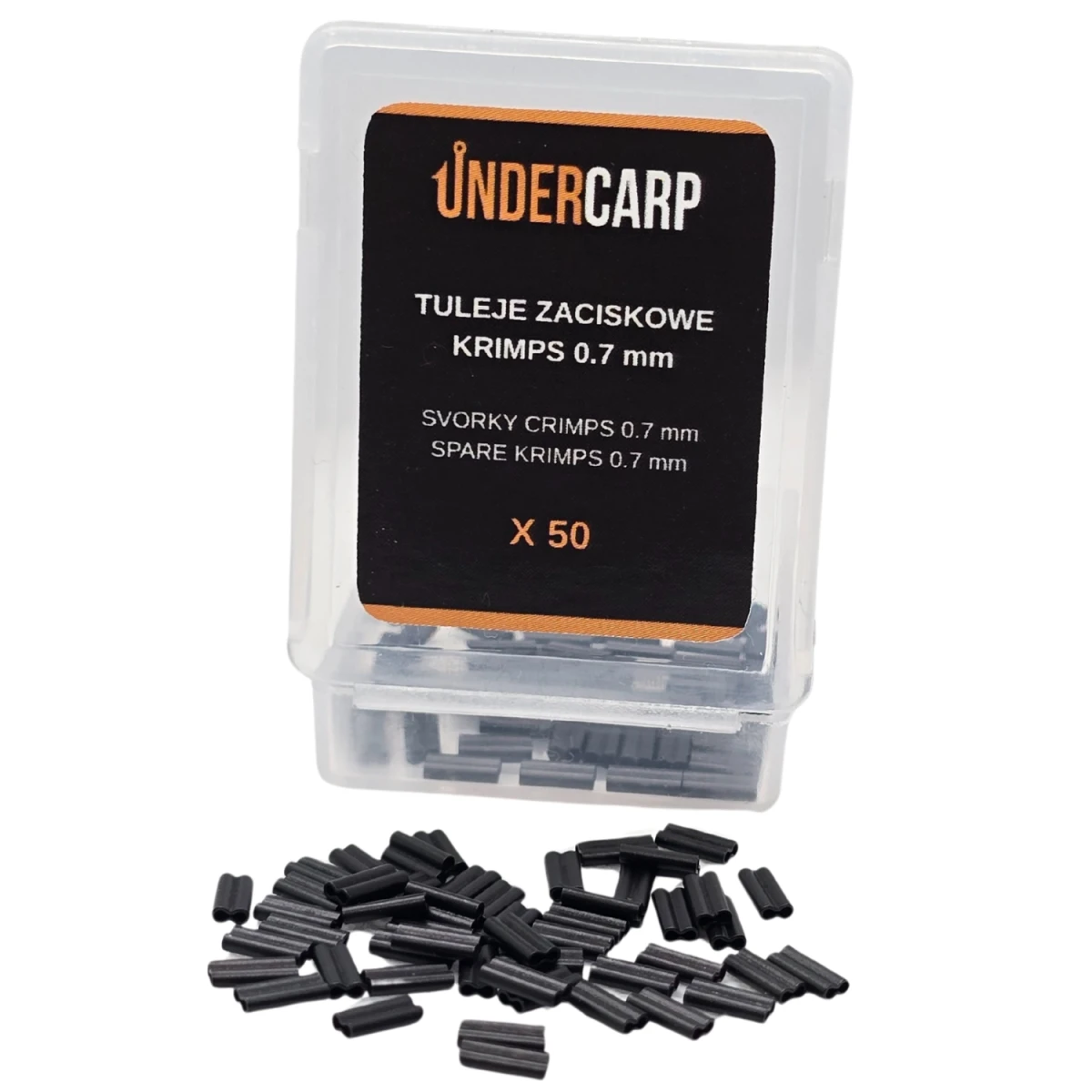 UnderCarp Krimps - Mansoane de strângeremărimea 0.7mm - MPN: UC428 - EAN: 5902721605098