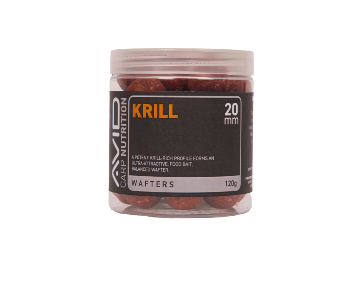 Avid Carp Krill Wafter  - REPEDT FEDÉLméret 20mm - EAN: 200000100704