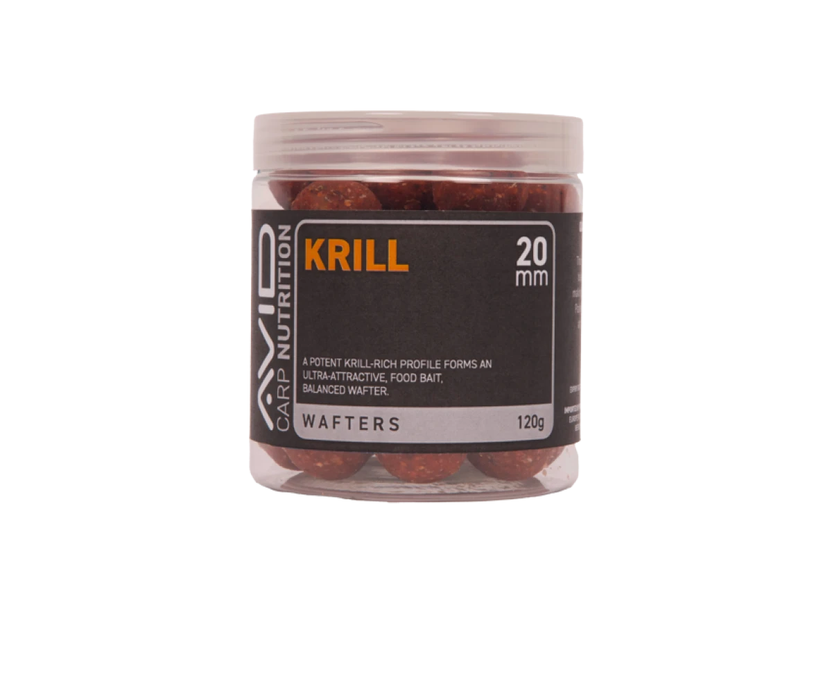 Avid Carp Krill Wafter  - CAPAC CRĂPATmărime 20mm - EAN: 200000100704