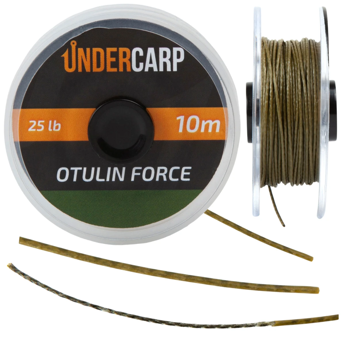 UnderCarp OTULIN FORCE Green - Trecciato terminale con rivestimento protettivomodello verde / 25lb - MPN: UC812 - EAN: 5902721609379