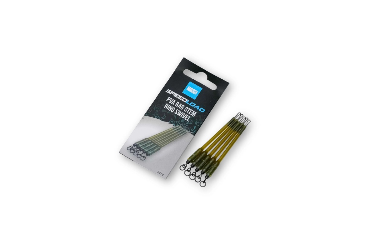 Nash Speedload PVA Bag Stem Ring Swivel - MPN: T8649 - EAN: 5055108986492