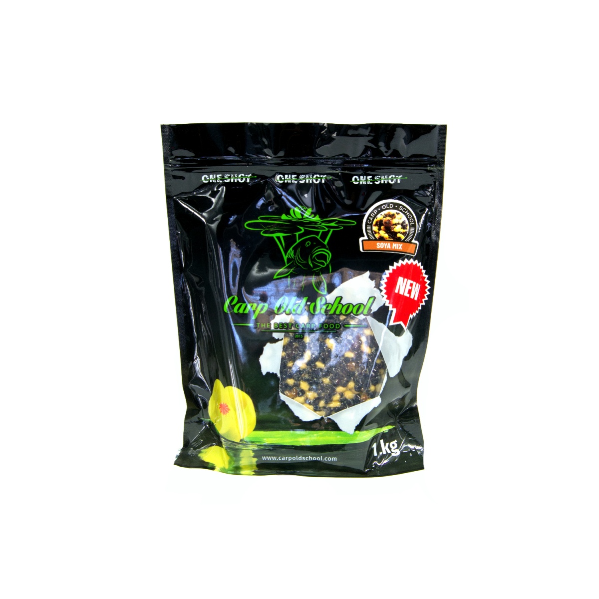 Carp Old School - Mix Soya - DATA DI SCADENZA BREVEconfezione 1kg - EAN: 200000101268