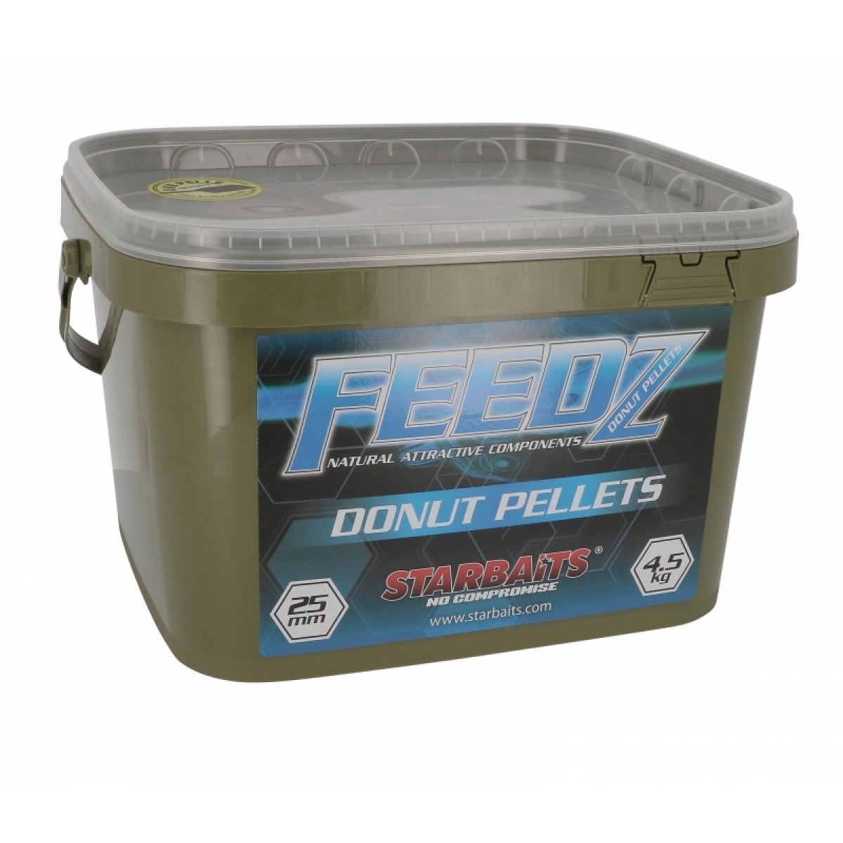Starbaits Feedz Pellet - Donut Pellets - DATA WAŻNOŚCIopakowanie 25 mm / 4.5kg - EAN: 200000101282