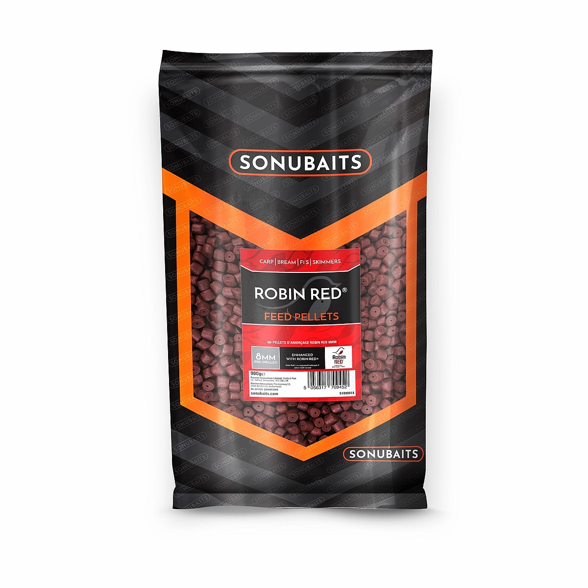 Sonubaits Robin Red Feed Pellet - KRÓTKA DATA WAŻNOŚCIrozmiar 8mm (z otworem) - EAN: 200000101305