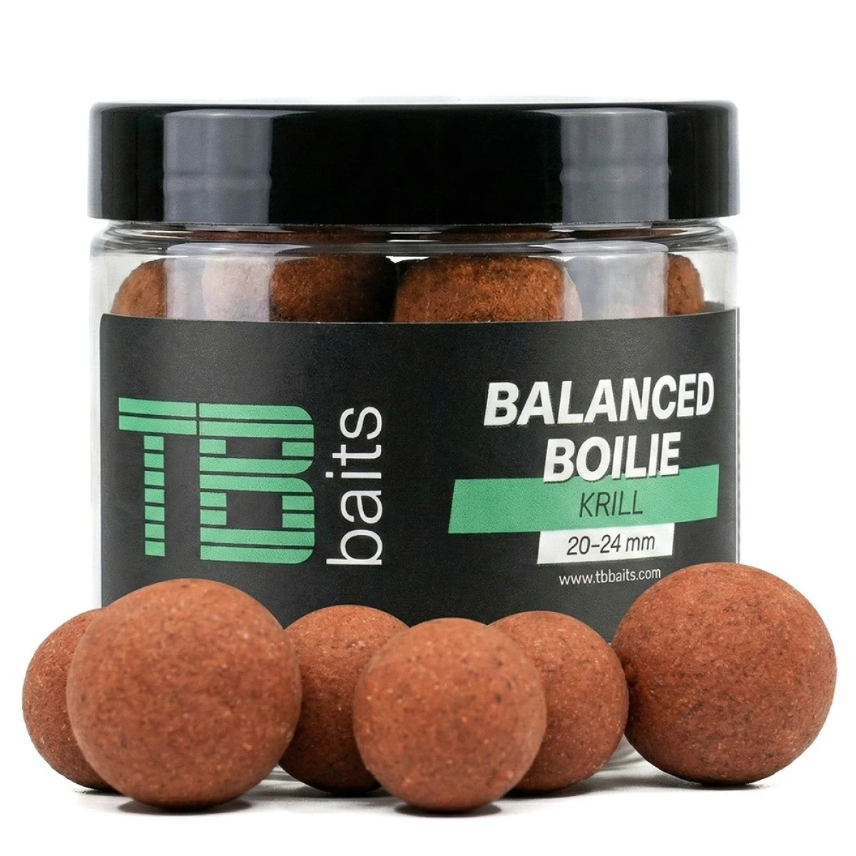 TB Baits Balanced Boilie Krill mărimea 20-24mm / 100g - MPN: TB00901 - EAN: 8596601009013