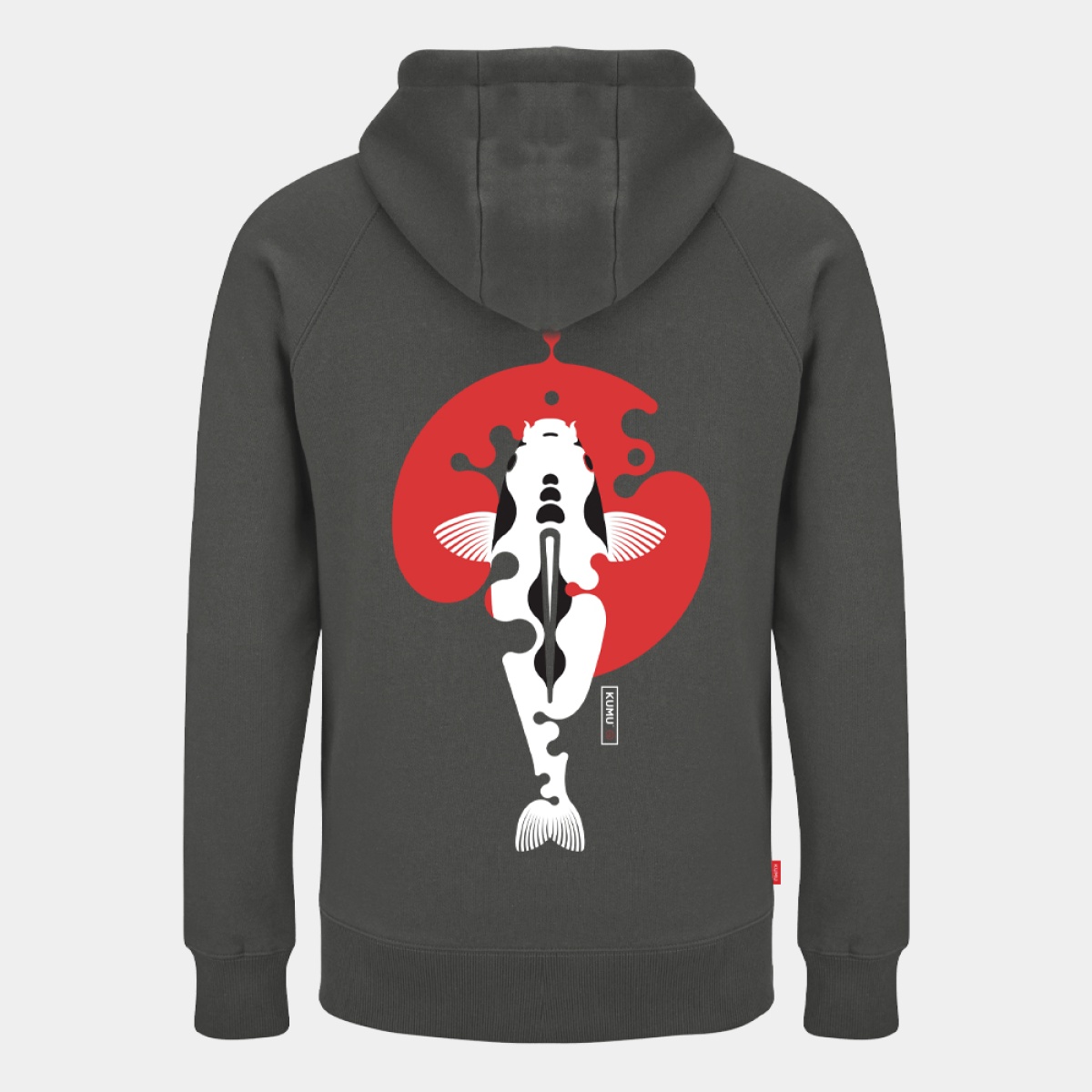 KUMU Rising Sun Hoodie Greytamaño S - MPN: HDRSG101 - EAN: 5060615348848