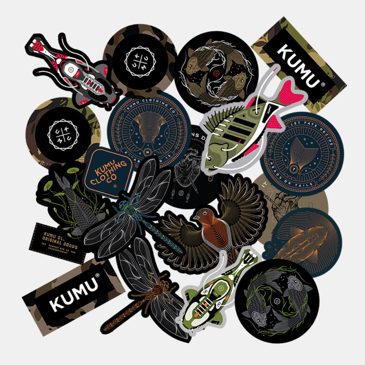 KUMU Sticker Bomb Pack 5 - MPN: ST108 - EAN: 5060615346967