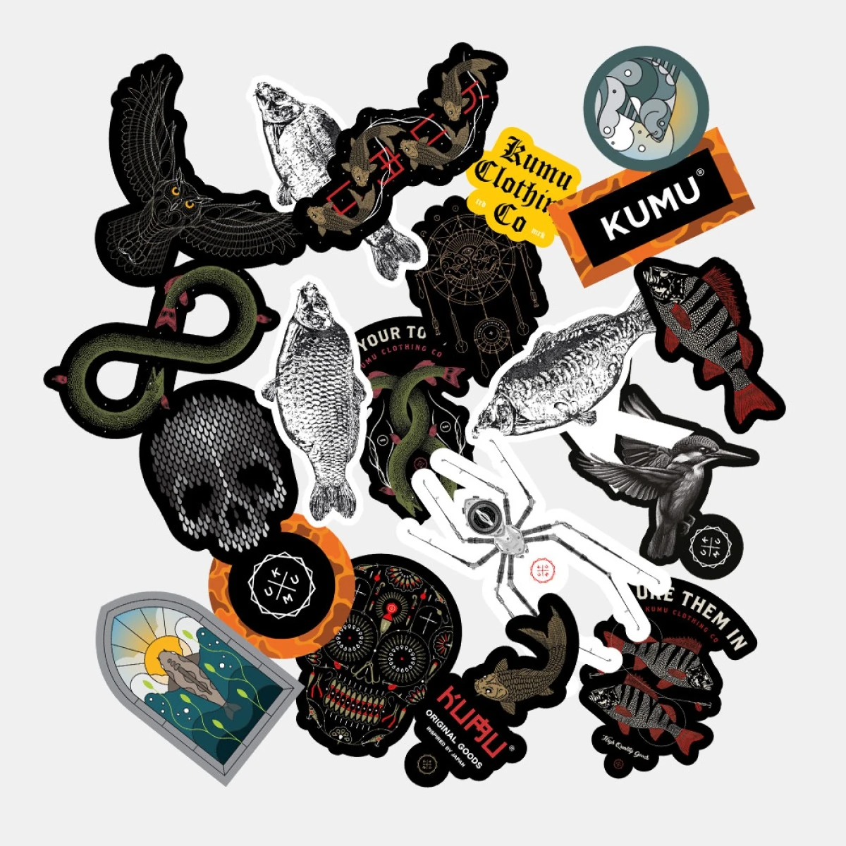 KUMU Sticker Bomb Pack 6 - MPN: ST109 - EAN: 5060615348756