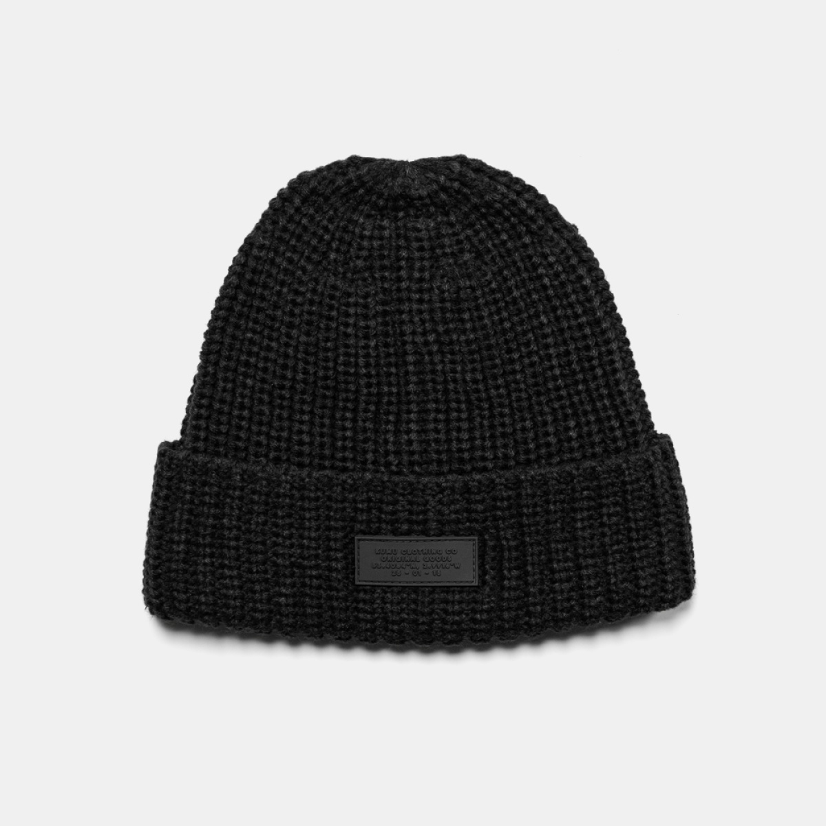 KUMU Tonal Beanie - Black - MPN: BNEETOBL - EAN: 5060615348565