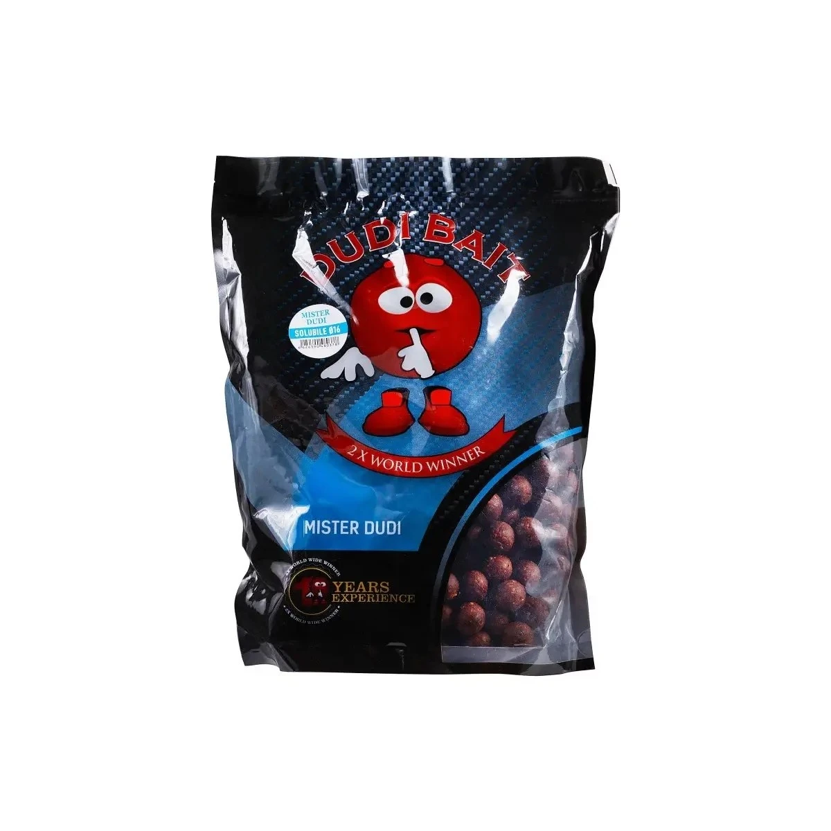 DUDI BAIT Mister Dudi SOLUBLE Boilies 1kg 20 mm / 1 kgрозмір 20 mm / 1 kg - MPN: DB007 - EAN: 6426390480385