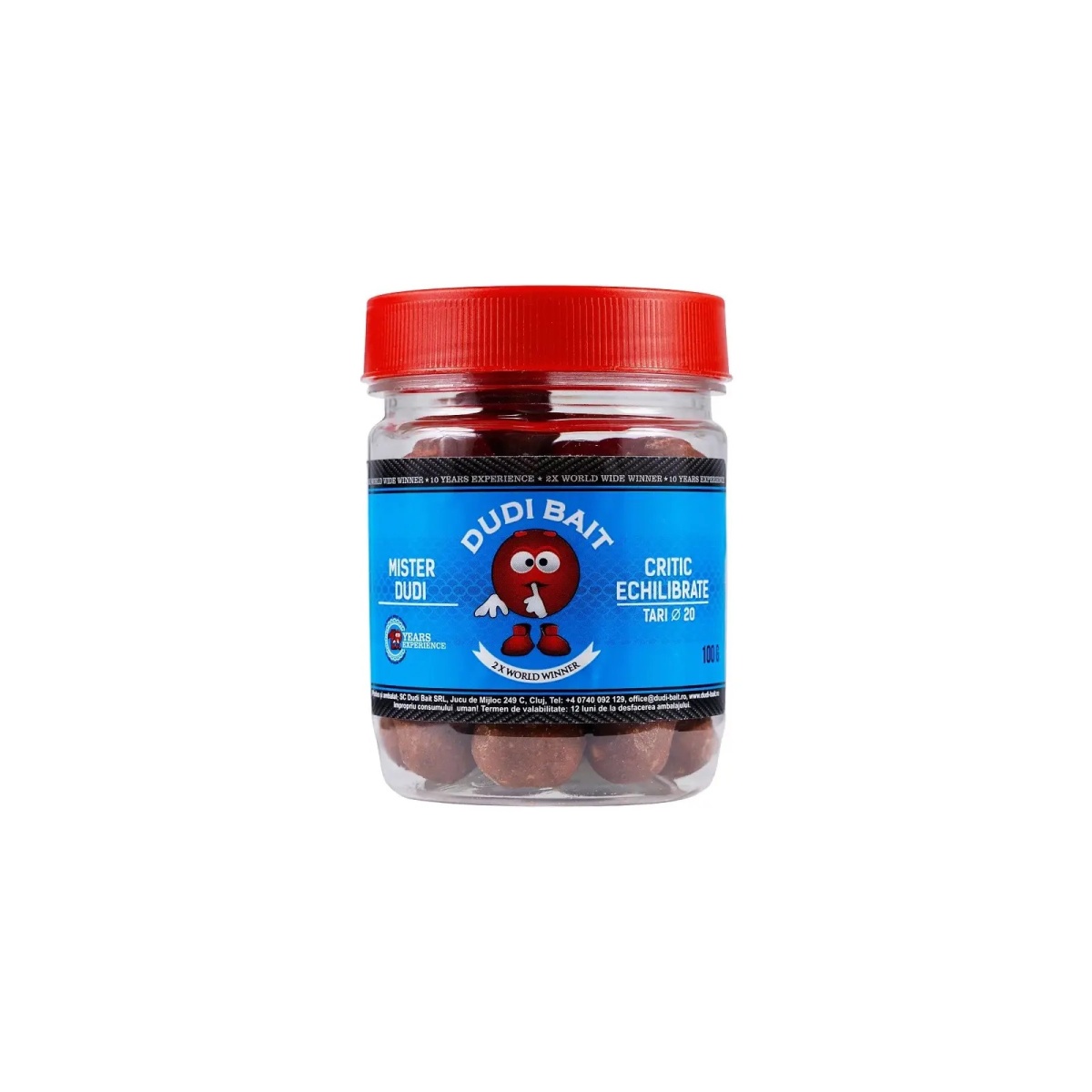 DUDI BAIT Mister Dudi TARI Critically Balanced Dumbellsрозмір 16mm - MPN: DBH14 - EAN: 6426390480729