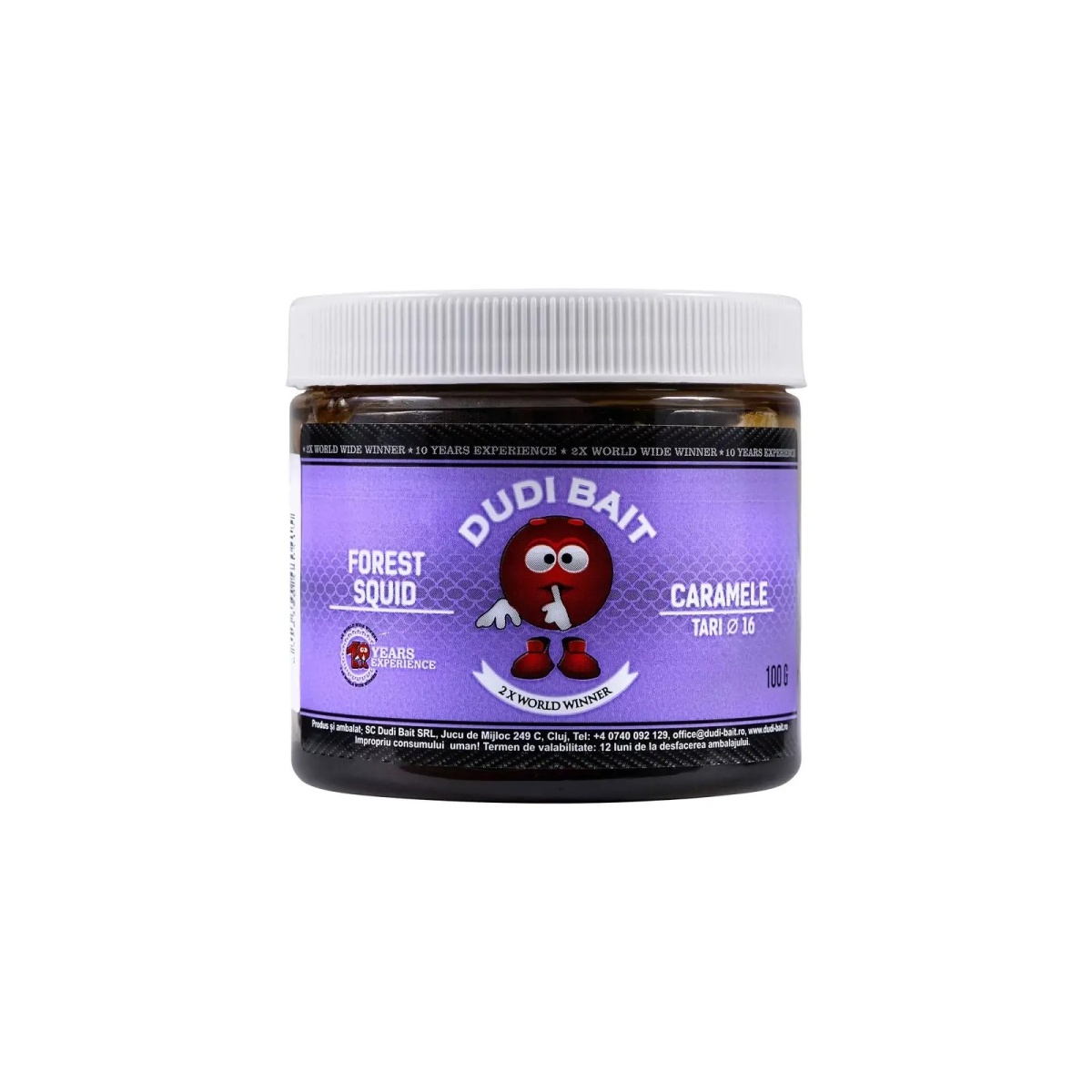 DUDI BAIT Forest Squid TARI Hookbaits tamaño 16mm - MPN: DBH31 - EAN: 6426390480415