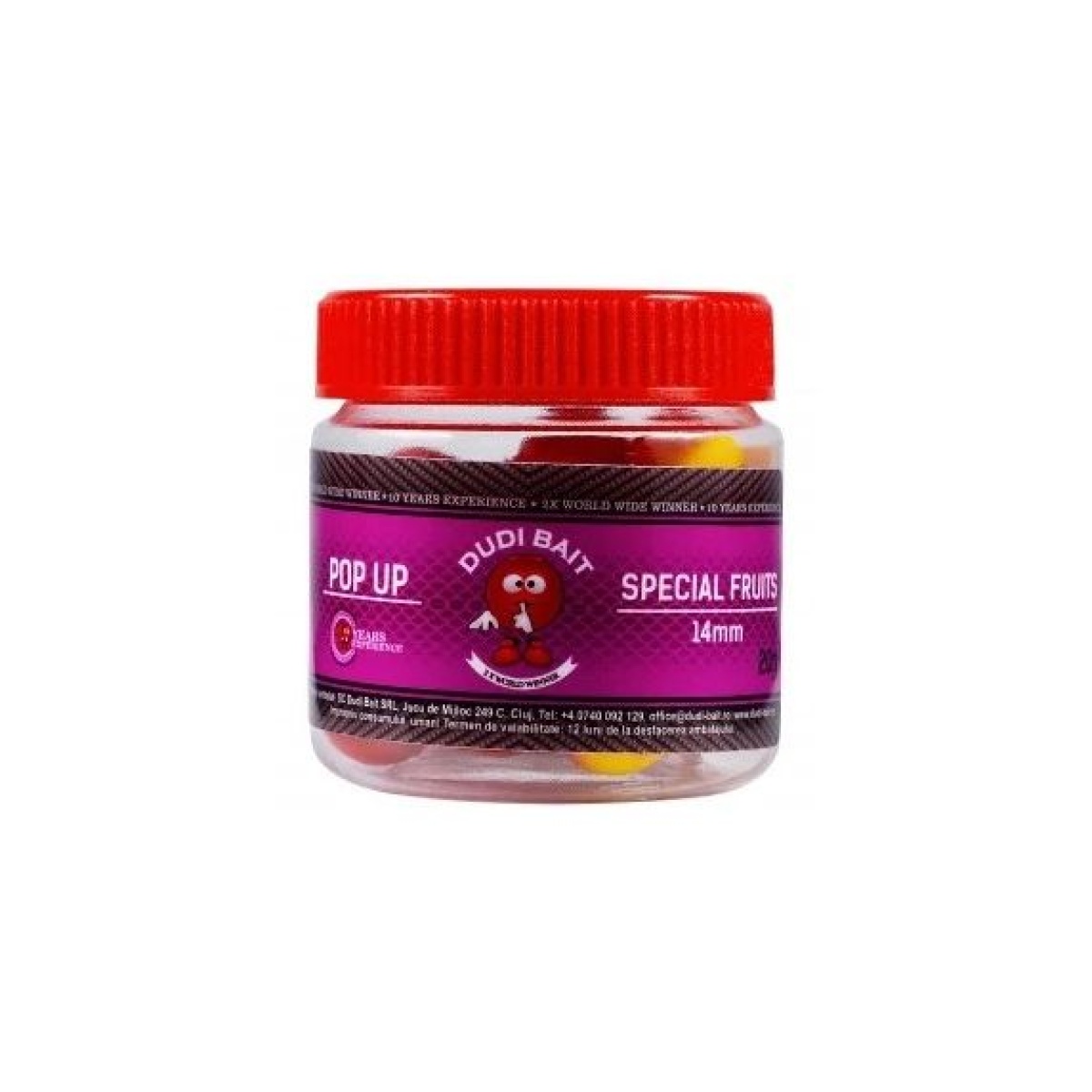 DUDI BAIT Special Fruits Pop Up rozmiar 8mm (dumbels) - MPN: DBP43 - EAN: 6426390480996
