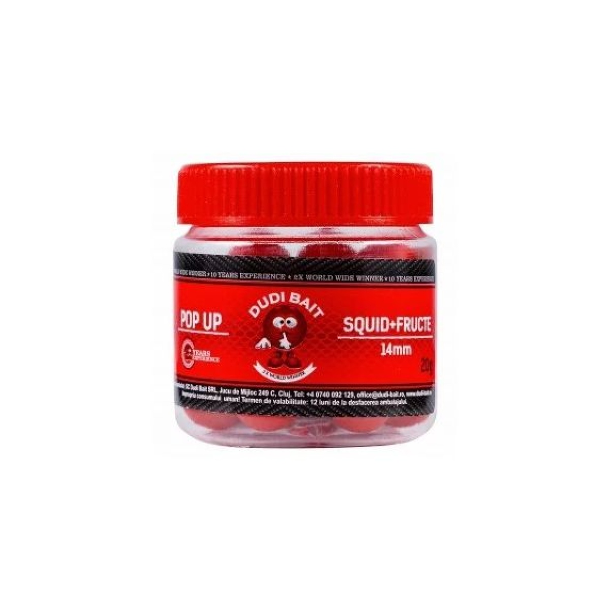 DUDI BAIT Squid & Fruits Pop Uprozmiar 8mm (dumbels) - MPN: DBP49 - EAN: 6426390480934