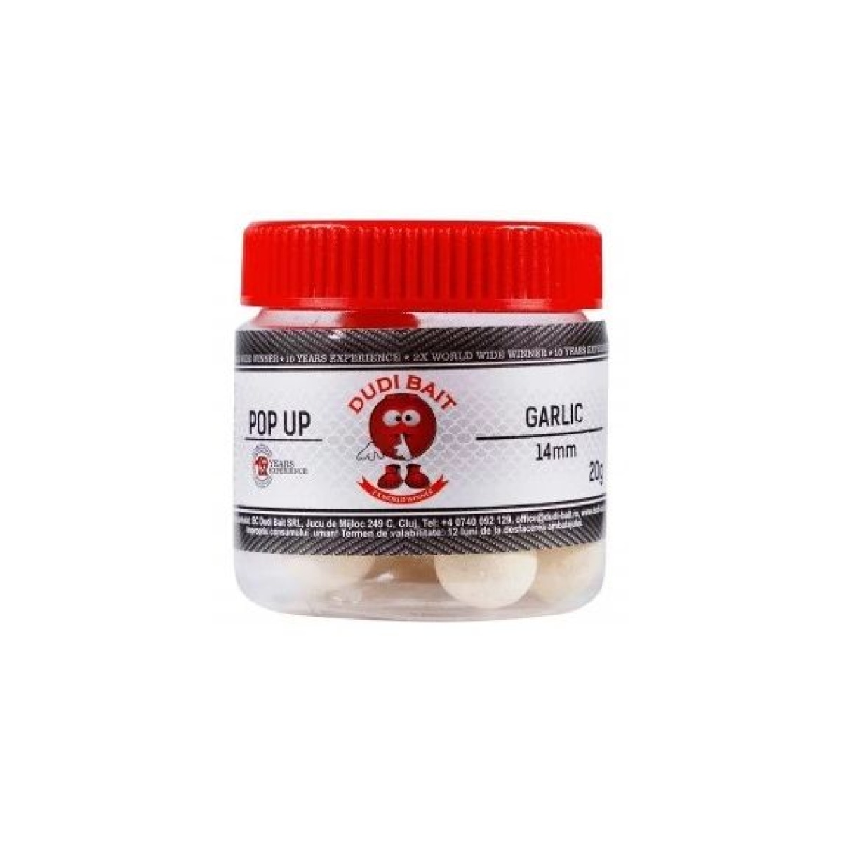 DUDI BAIT Garlic Pop Upрозмір 8mm (dumbels) - MPN: DBP52 - EAN: 6426390481917