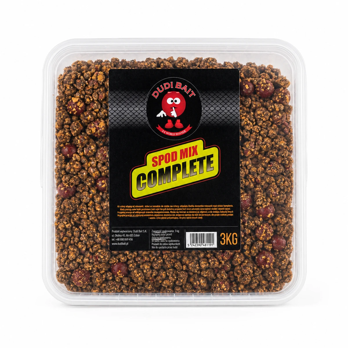 DUDI BAIT Spod Mix Completcapacità 3kg - MPN: DBSK70 - EAN: 6426390481191