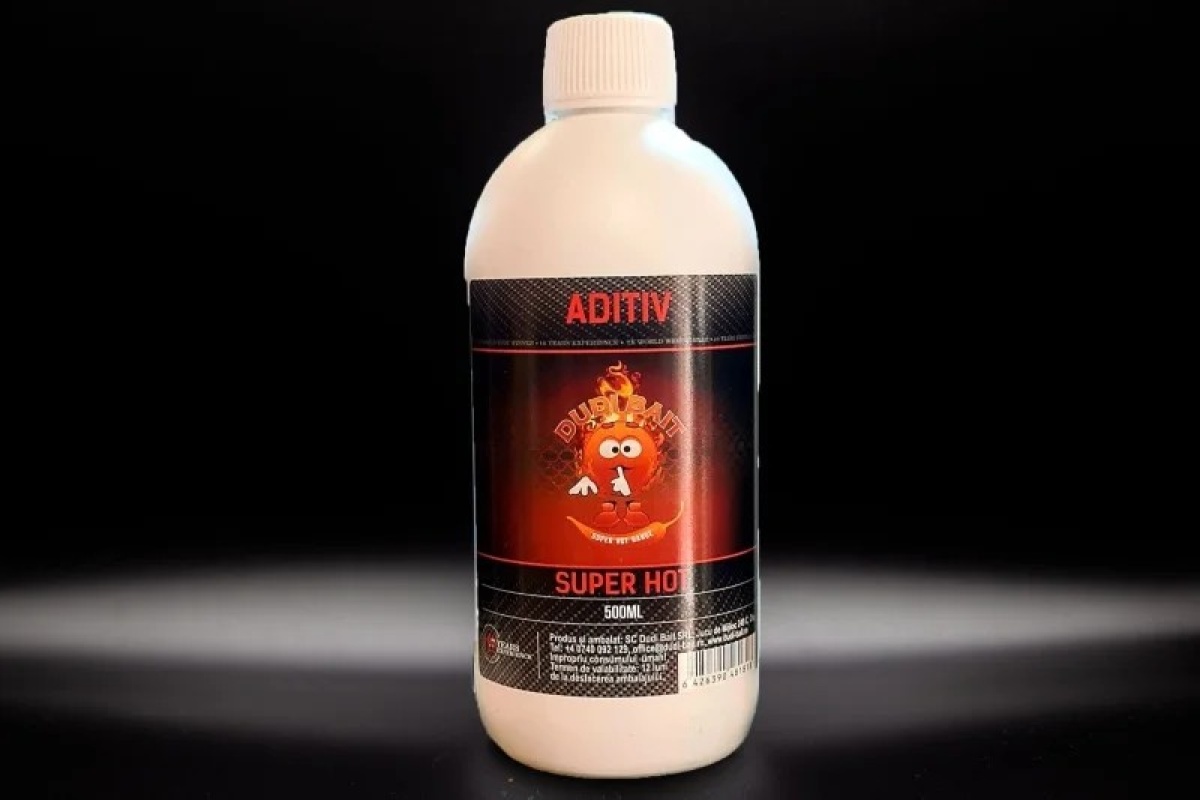DUDI BAIT Mister Red Super Hot Liquid csomagolás 500 ml - MPN: DBQ93 - EAN: 6426390481818