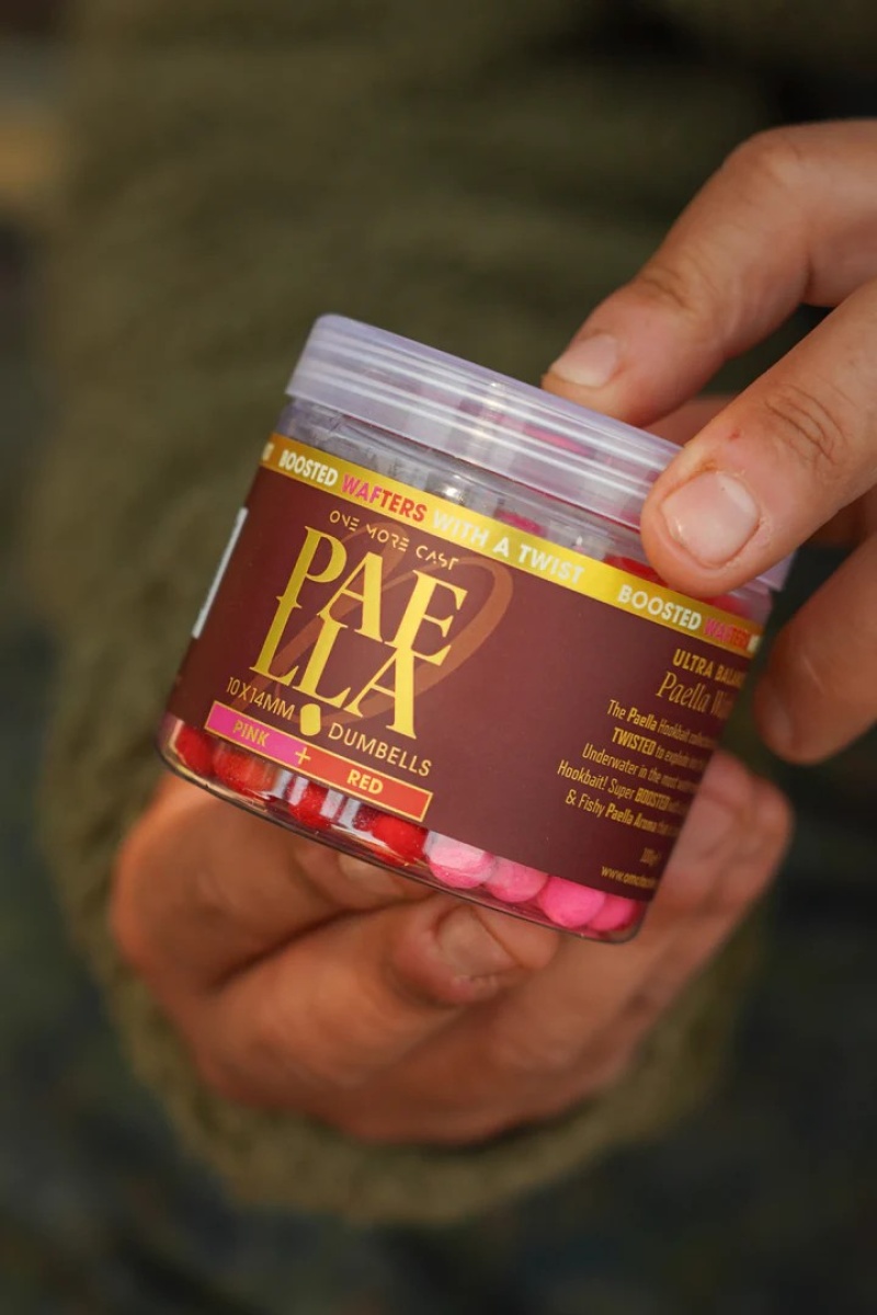 One More Cast Paella Boosted Fluoro Wafter 10x14mm Red & Pink розмір 10x14mm - MPN: OMCPAWRP - EAN: 5060939135889