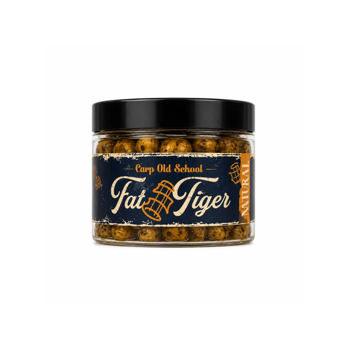 Carp Old School Fat Tiger Natural - Natūralus Tigrinis Riešutaspakavimas 150ml - MPN: COSFTNAT - EAN: 5906623711864