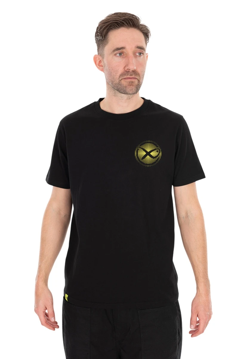 Matrix Large Fade Logo T-shirt - Black/Lime XLdydis XL - MPN: GPR478