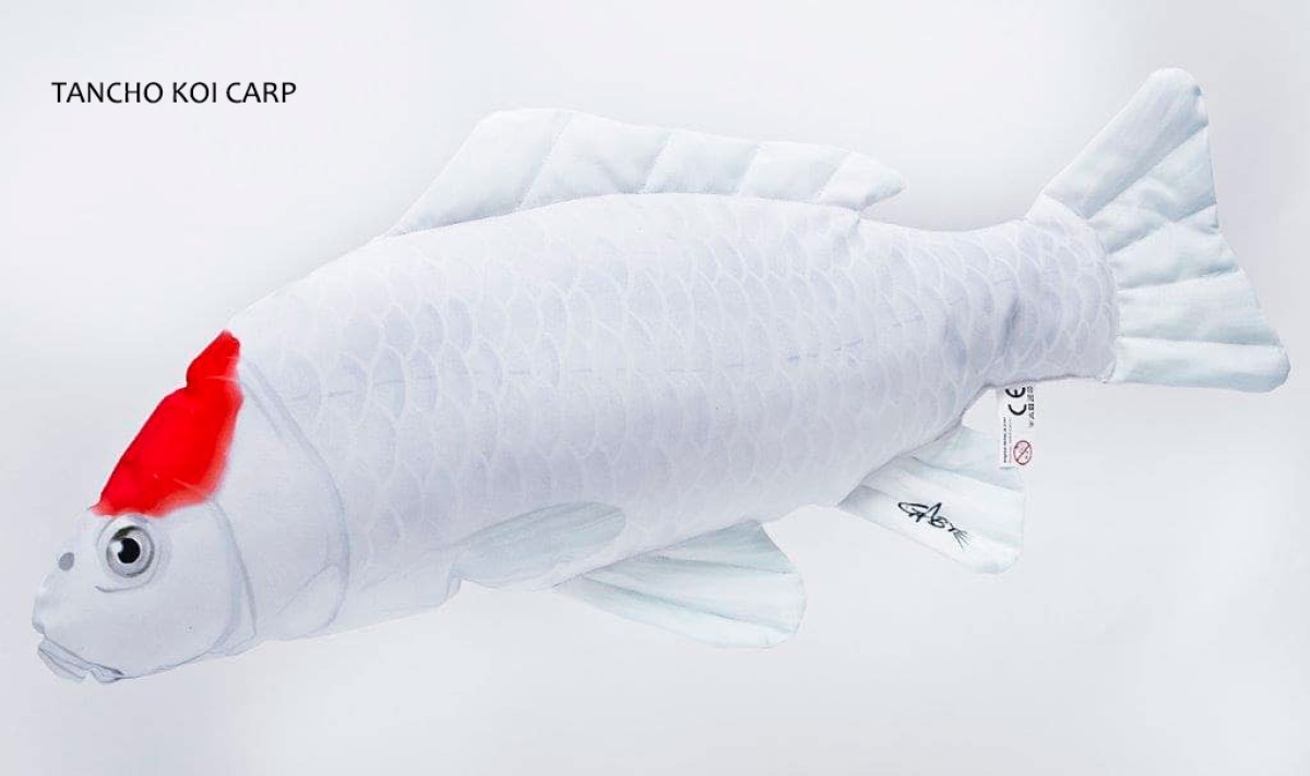 GABY - Carpa Tancho Koi de Peluche (60 cm)longitud 60 cm - EAN: 200000101763