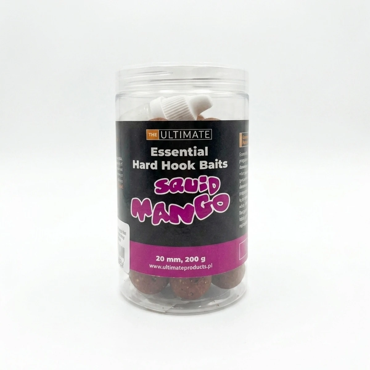 UltimateProducts Essential Hard Hookbaits - Squid Mangomărimea 20 mm - EAN: 5903855435841