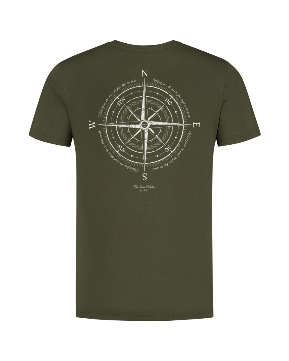 Korda Compass T-Shirt - Dark Oliverozmiar S - MPN: KC0252 - EAN: 5056832405891