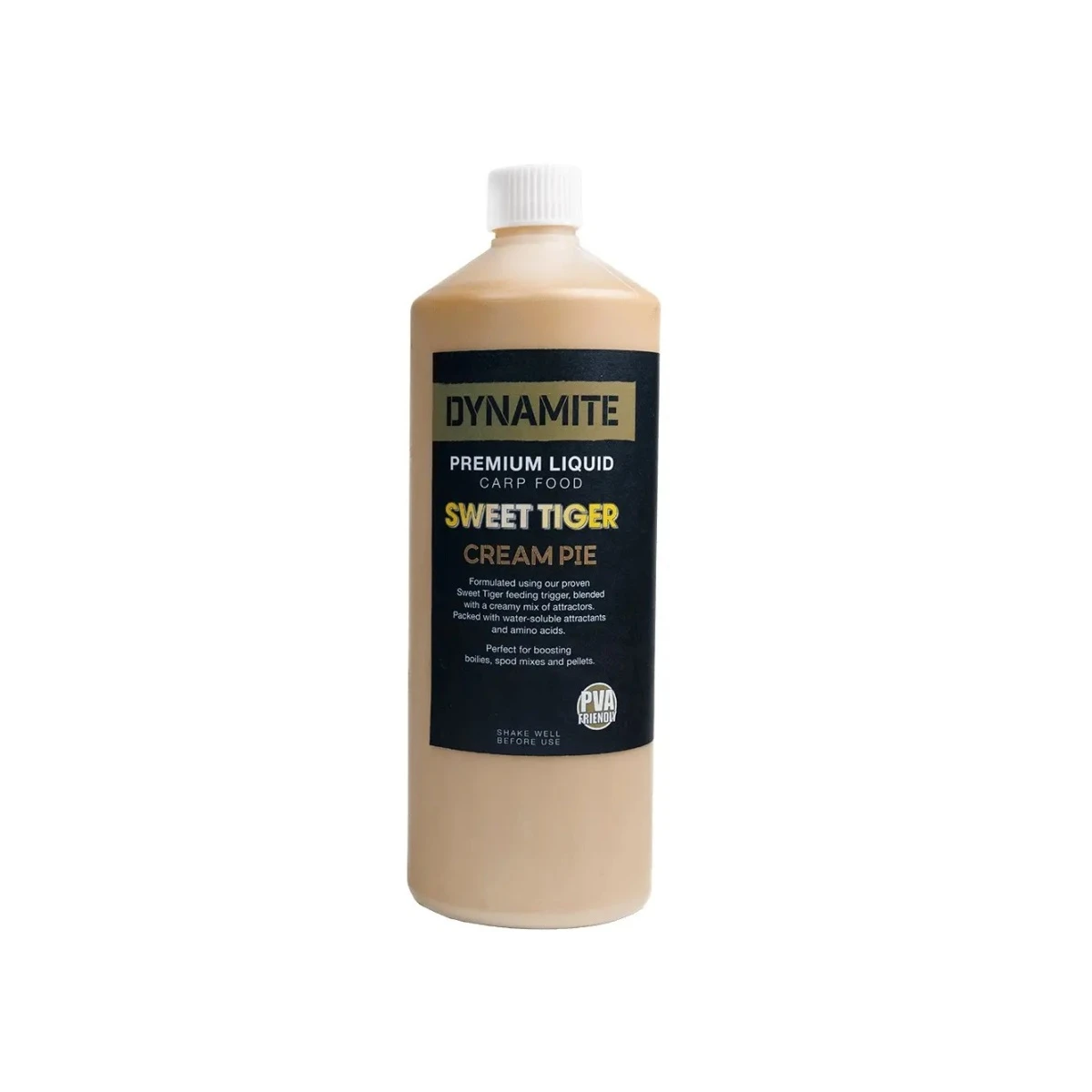 DynamiteBaits Premium Liquid Carp Food - Sweet Tiger Cream Pieembalaje 1 L - MPN: DY1146 - EAN: 5031745232642