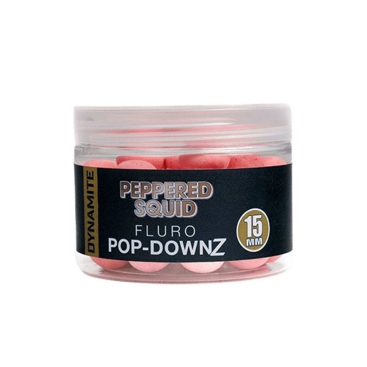 DynamiteBaits Peppered Squid Fluro Pop-DownZrozmiar 15 mm - MPN: DY1625 - EAN: 5031745233083