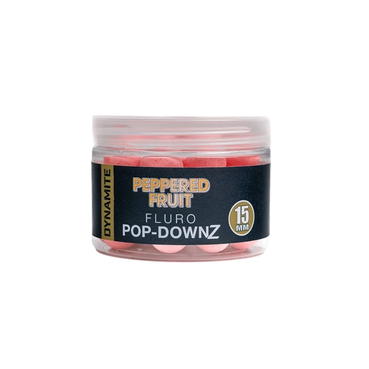 DynamiteBaits Peppered Fruit Fluro Pop-Downzrozmiar 15 mm - MPN: DY1629 - EAN: 5031745233168