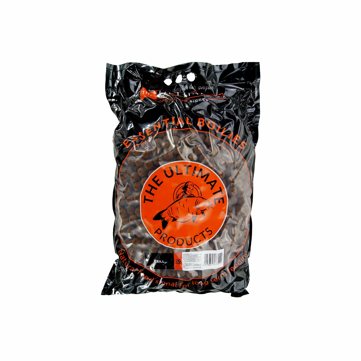 UltimateProducts Essential Boilies Krill  - DATE DE VALIDITÉ COURTEtaille 20mm / 10kg - EAN: 200000102197